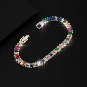 pulseira multicolorida