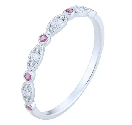 Anel Aparador solitario Harstad Prata 925